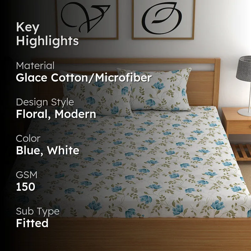 Annette Fitted Microfiber Microfiber Bedsheet - 150 GSM media 2