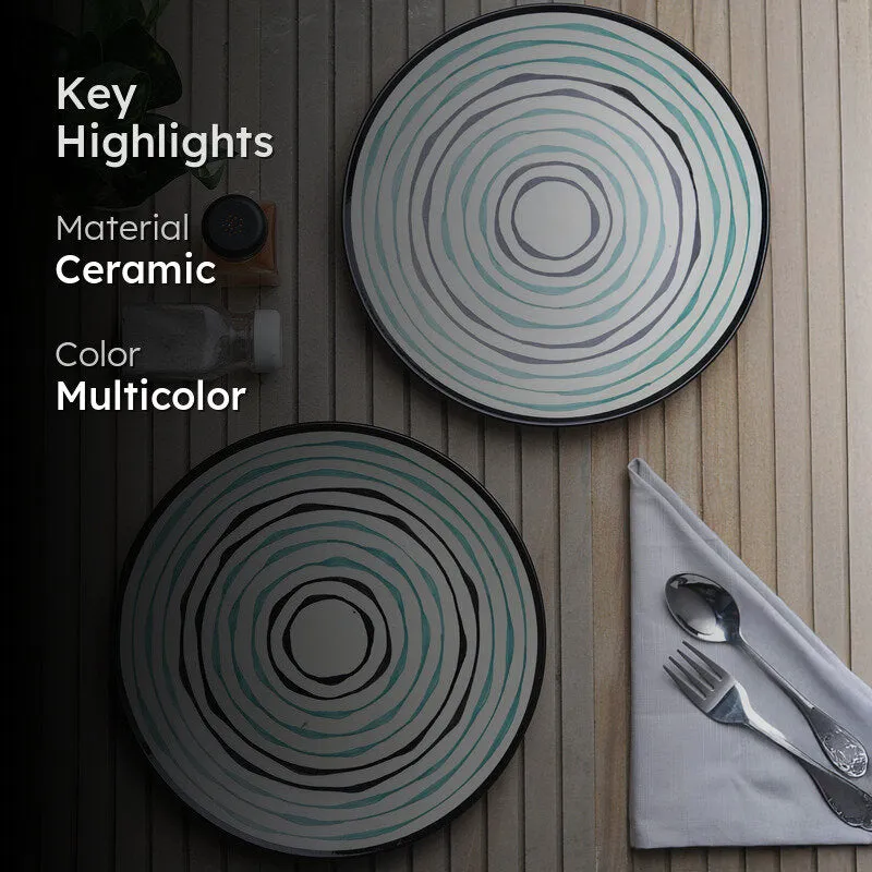 Sitara Stoneware Dinner Plate - Set Of Six media 2