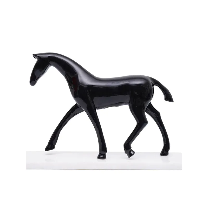 Ines Black Mare Showpiece media 3
