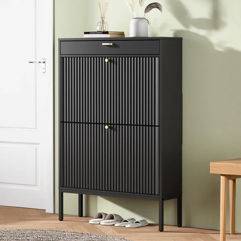 Orbit Metal Shoe Rack - Black media 4