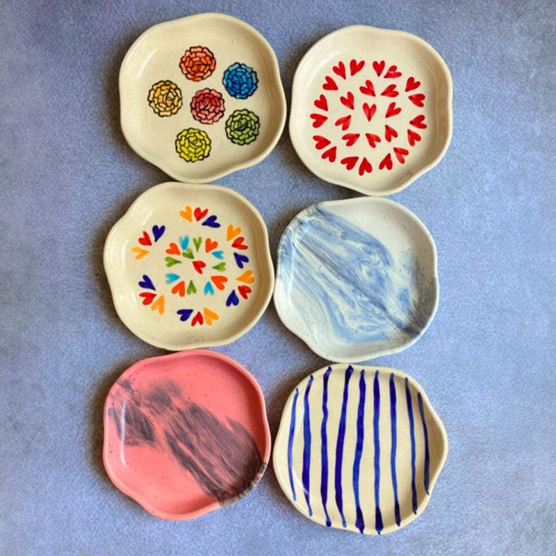 Sakaris Ceramic Platter - Set of Six