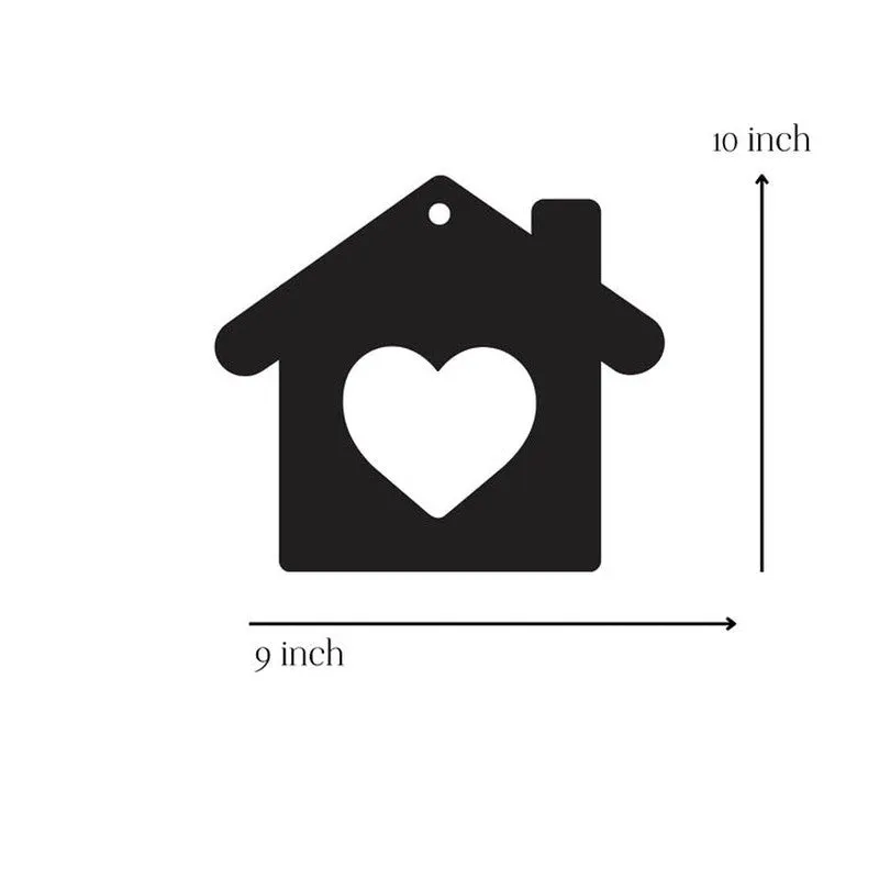 Love Home Mild Steel Wall Accent media 5