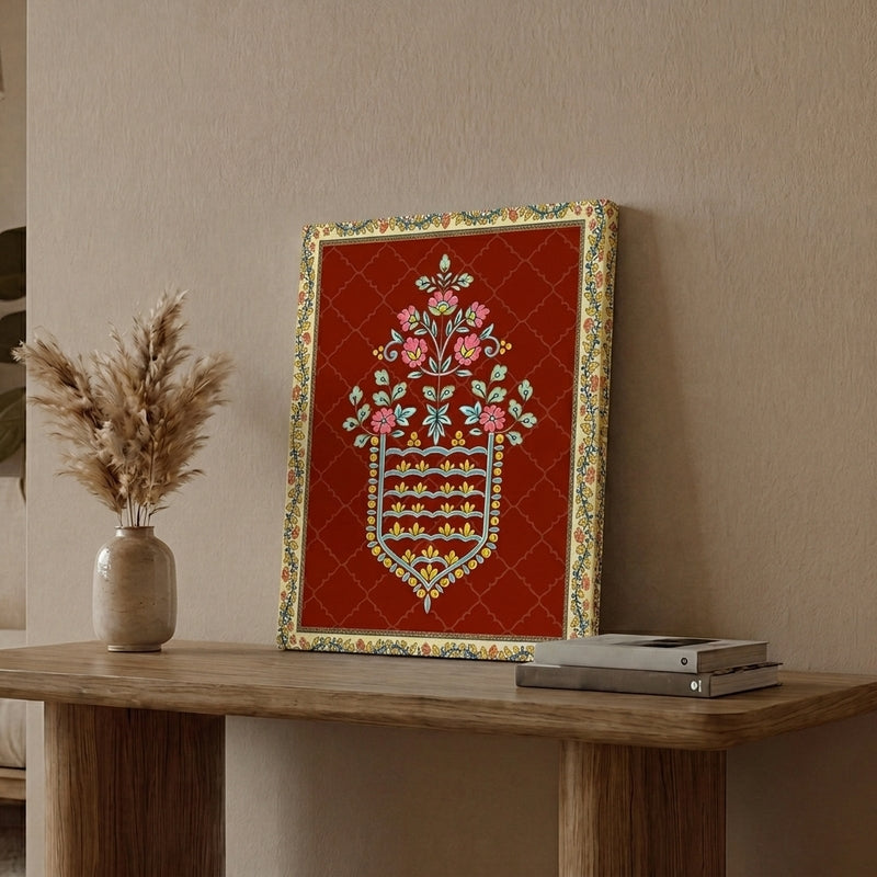 Abhang Canvas Traditional Wall Art