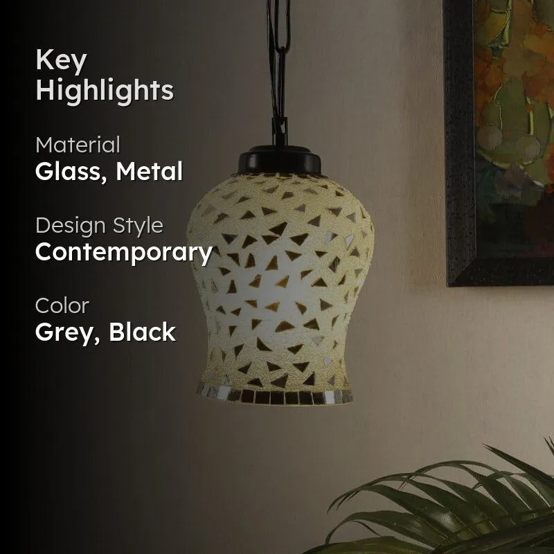 Terrazzo Scatter Glass Ceiling Lamp media 2