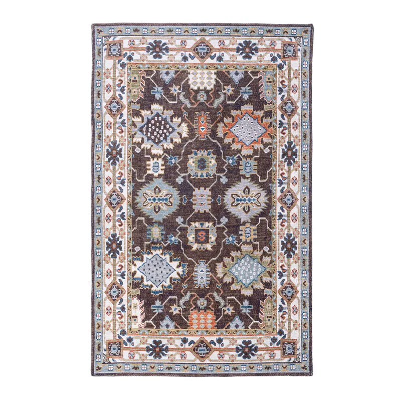 Mirela Cotton Door Mats - Brown media 1