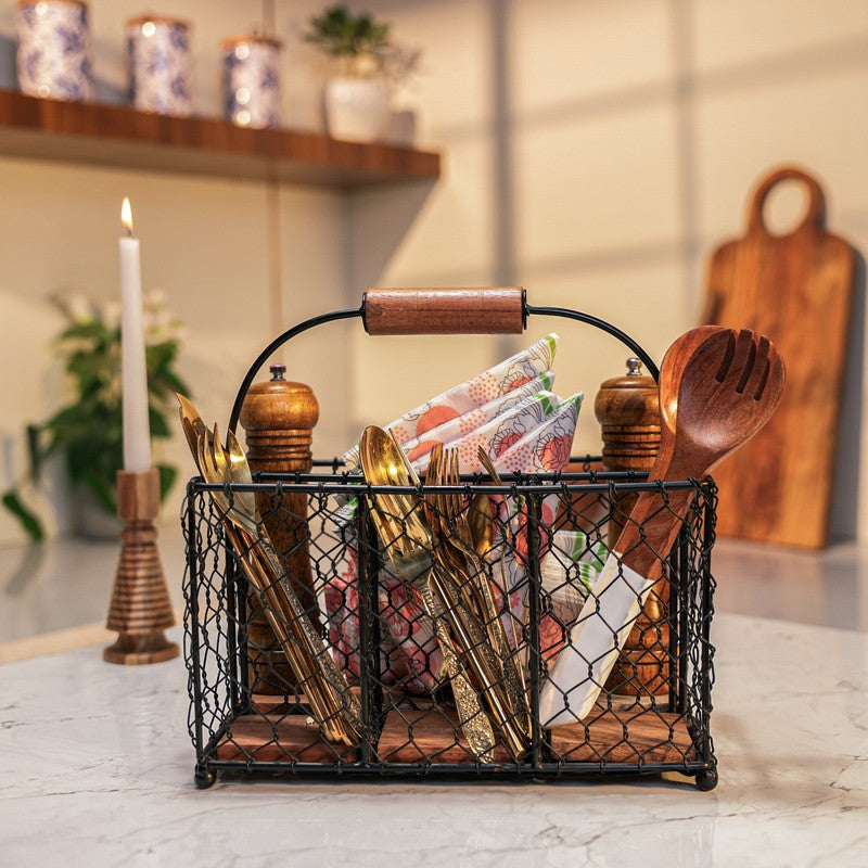 TableStore Metal Fruit Basket