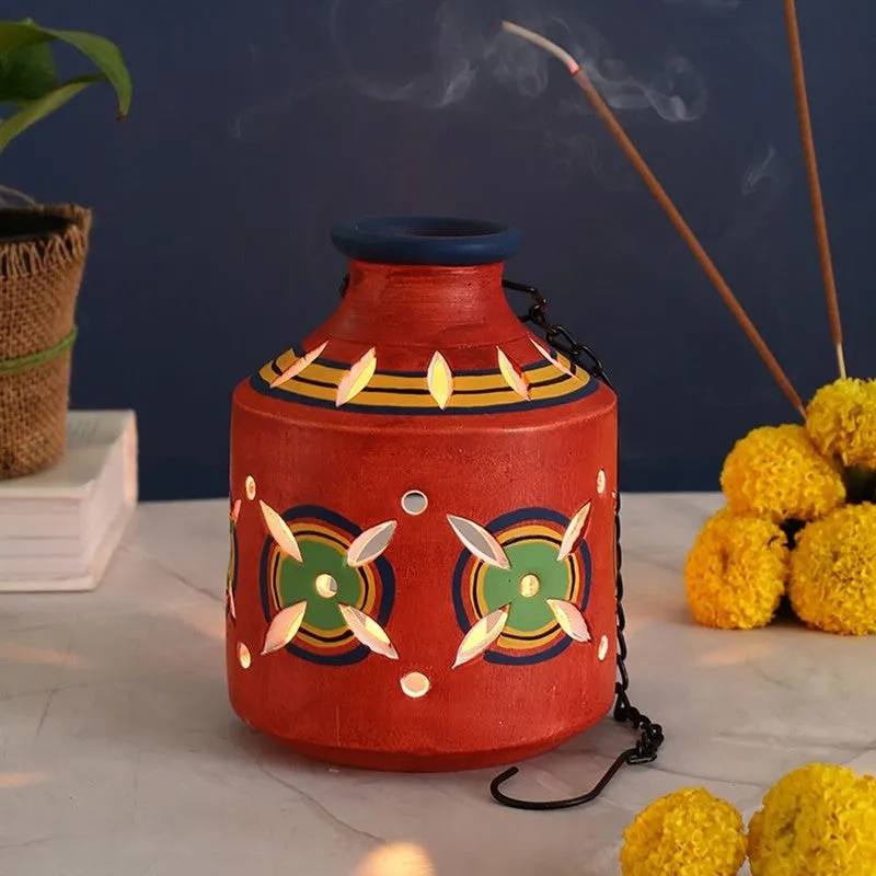 Heritage Glow Tea Light Collection - Red,Blue media 1