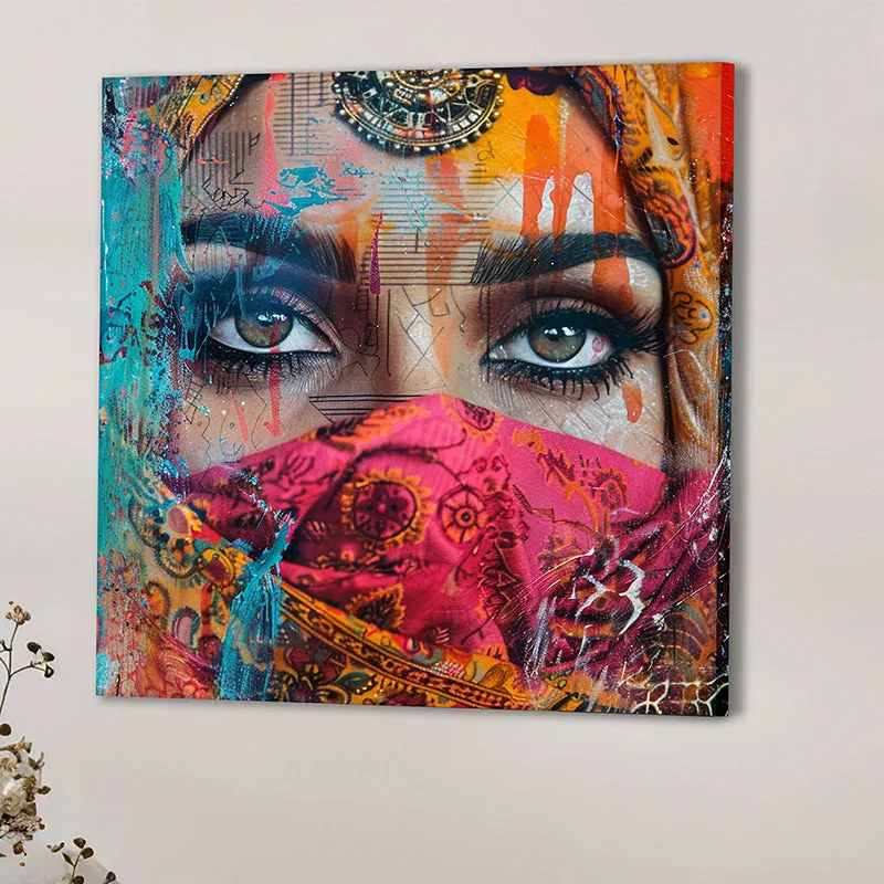 Vibrant Eyes Wall art media 3