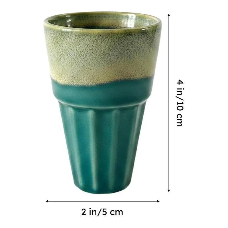 Hebe Ceramic Coffee Mug (300 mL Each) - Set of Two media 7
