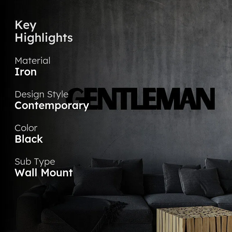 Gentleman Iron Wall Accent media 2