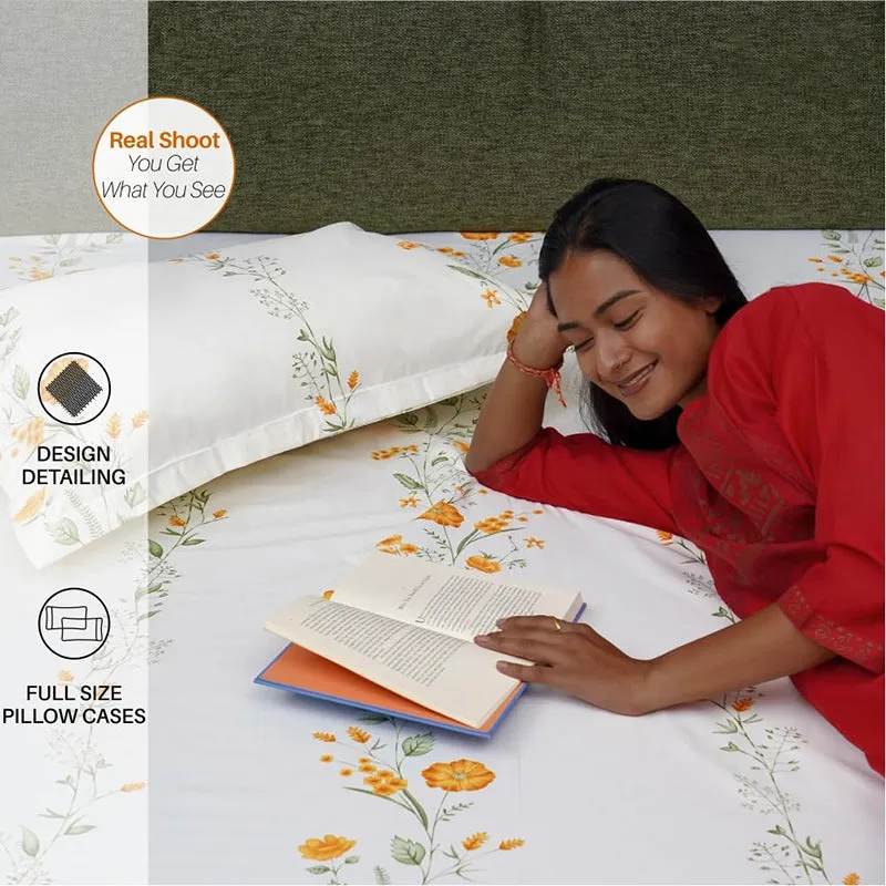 Urban Space Vireya Cotton Bedsheet - 200 TC media 7