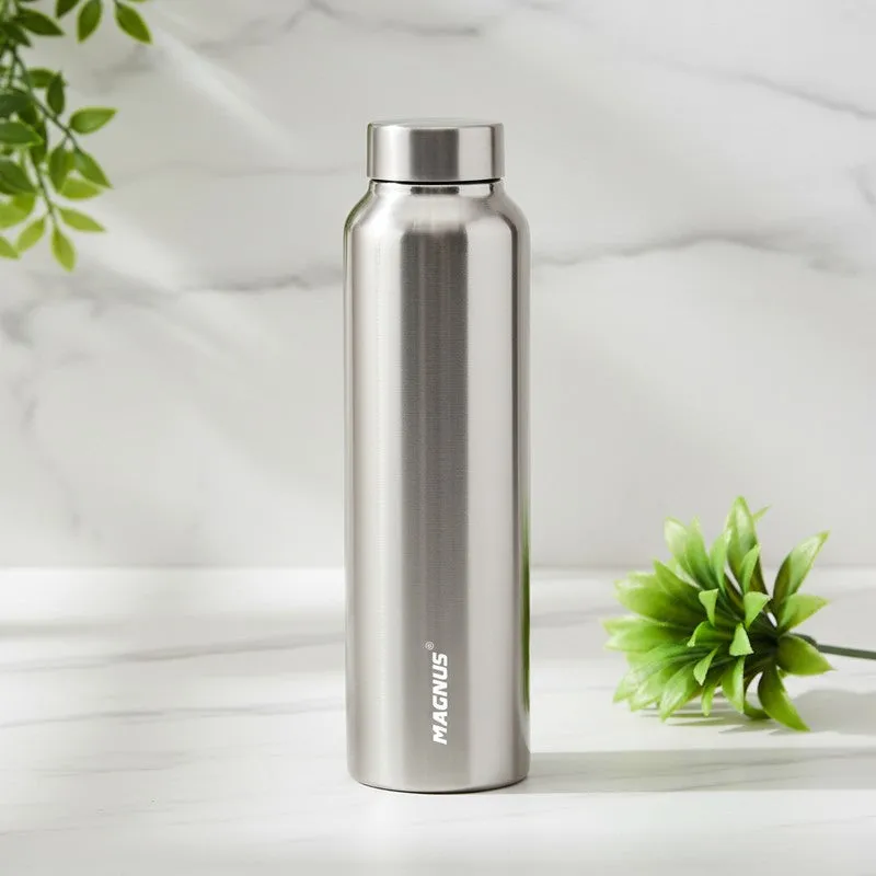 Hydrix Stainless Steel Water Bottle (Silver) - 1000 mL media 1