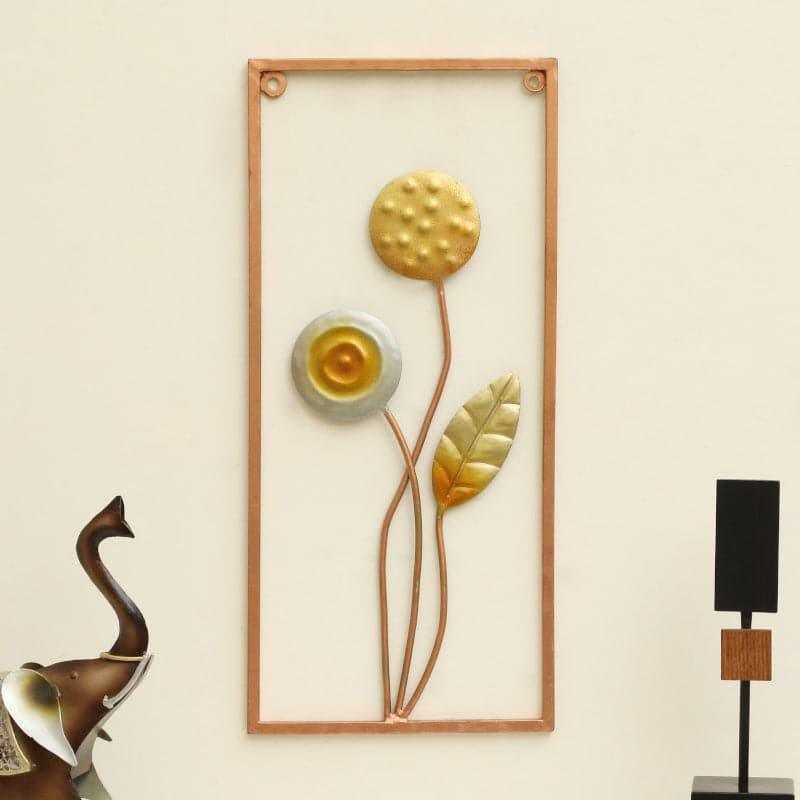 Celeste Floral Metal Wall Accent