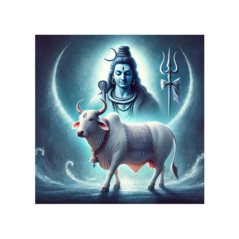 Mahadeva Poly Canvas Wall Painting media 4
