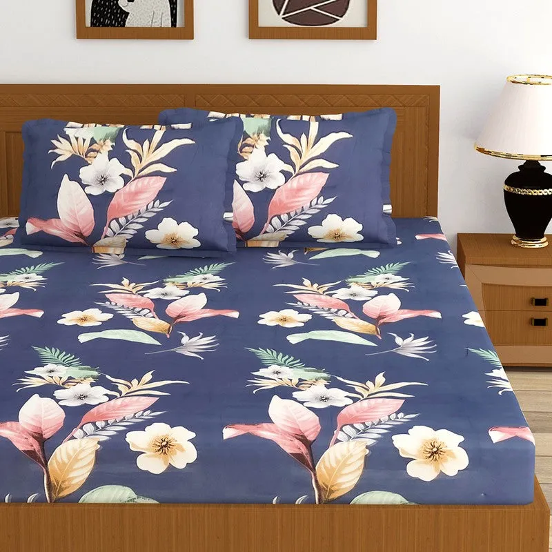 GeoLoom King Microfiber Bedsheet - 150 GSM media 3