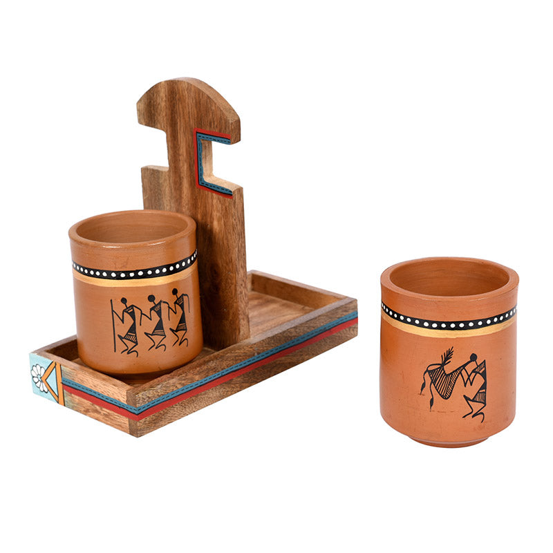 Mishka Khulhad With Holder (175 ML) - Three Piece Set media 5