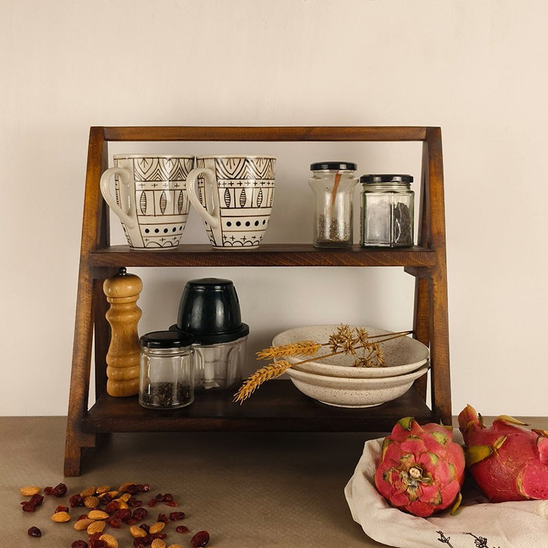 Rajhans Wooden Shelf Ladder media 3