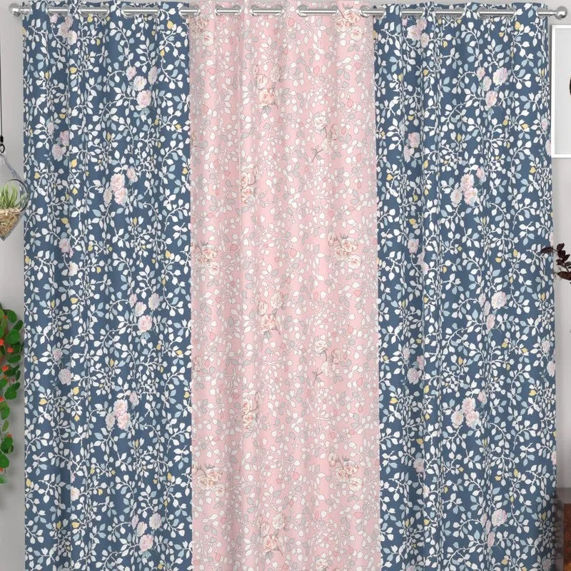 Bloom Floral Nest Curtains - Set of Three media 3