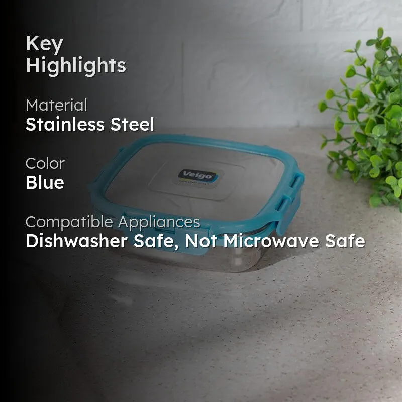 Ritaro Lunch Box (Aqua) - 550 mL media 2