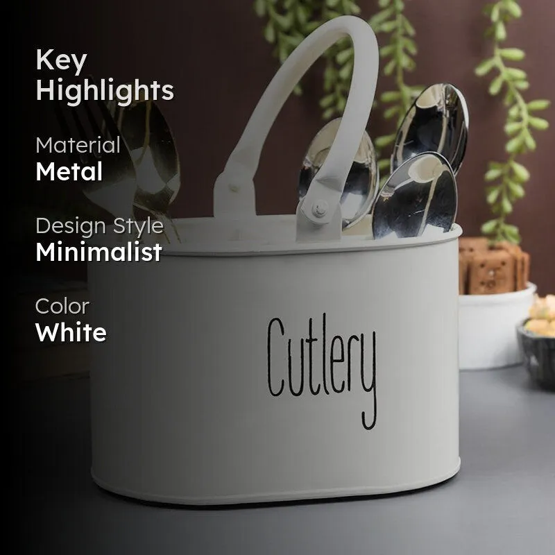 Tidy Tines Metal Cutlery Holder media 2