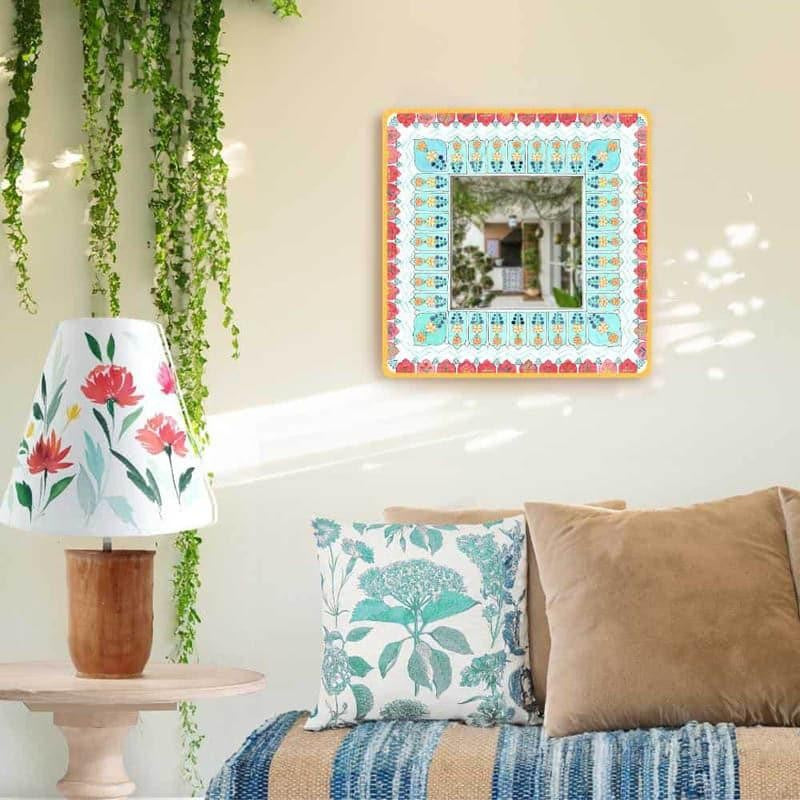 Nirga Designer Handpainted Mirror media 3