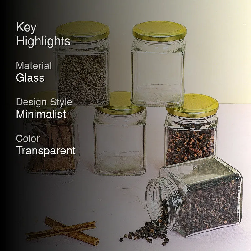 Maksim Storage Jar (200 mL Each) - Set Of Six media 2