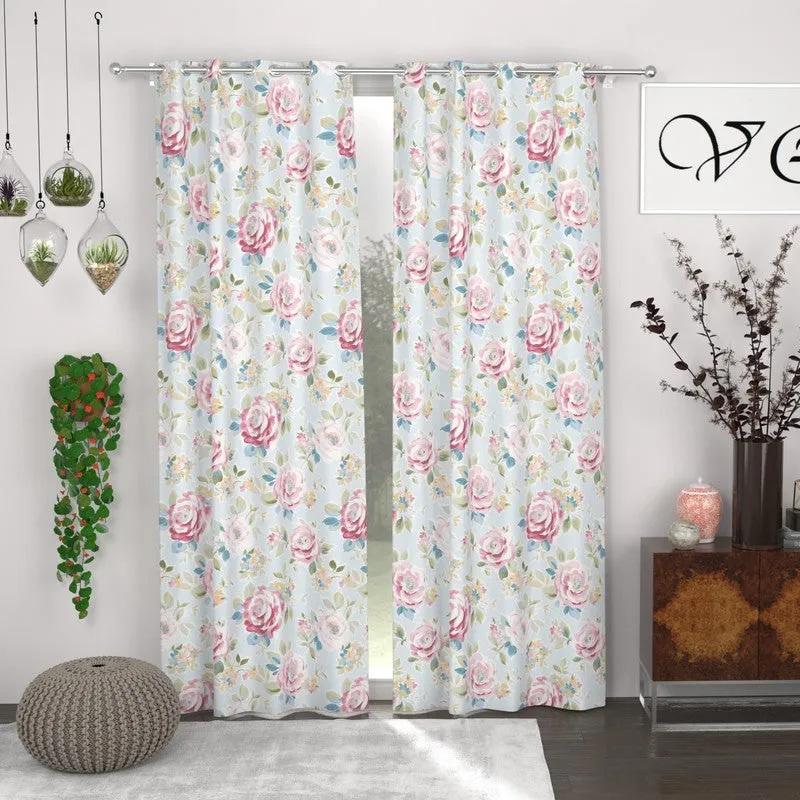 Bloom Charm Panel Curtains - Set of Two media 1