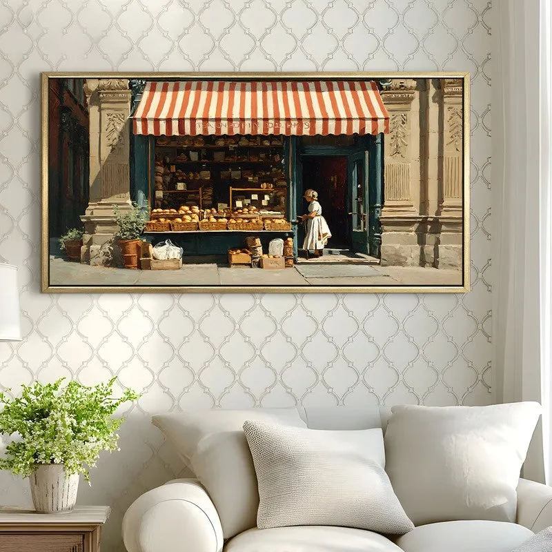 Bakehouse Canvas Wall Painting With Frame media 4