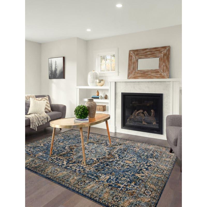 Hiraya Ethnic Anti Slip Polyester Carpet media 3