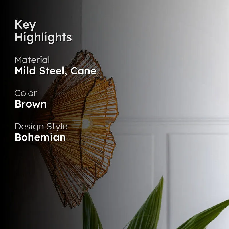 Orange Tree Klimt Cane & Steel Wall Lamp media 2