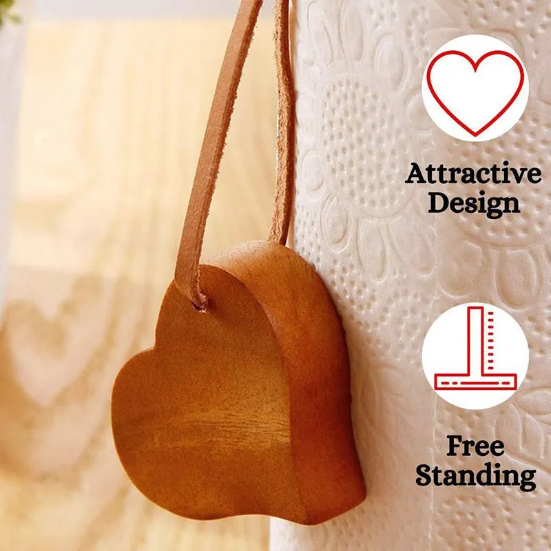 Strivon Wood Tissue Holder - Brown media 4