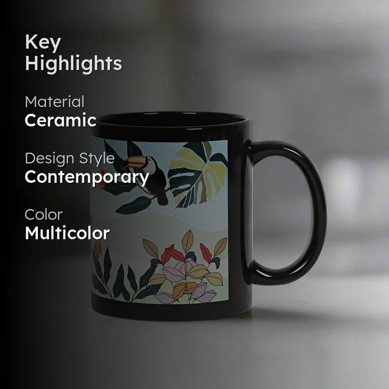 Tropical Ceramic Coffee Mug (300 mL) media 2