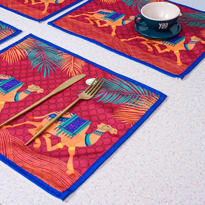 Camel Enclave Placemat - Set Of Six media 3