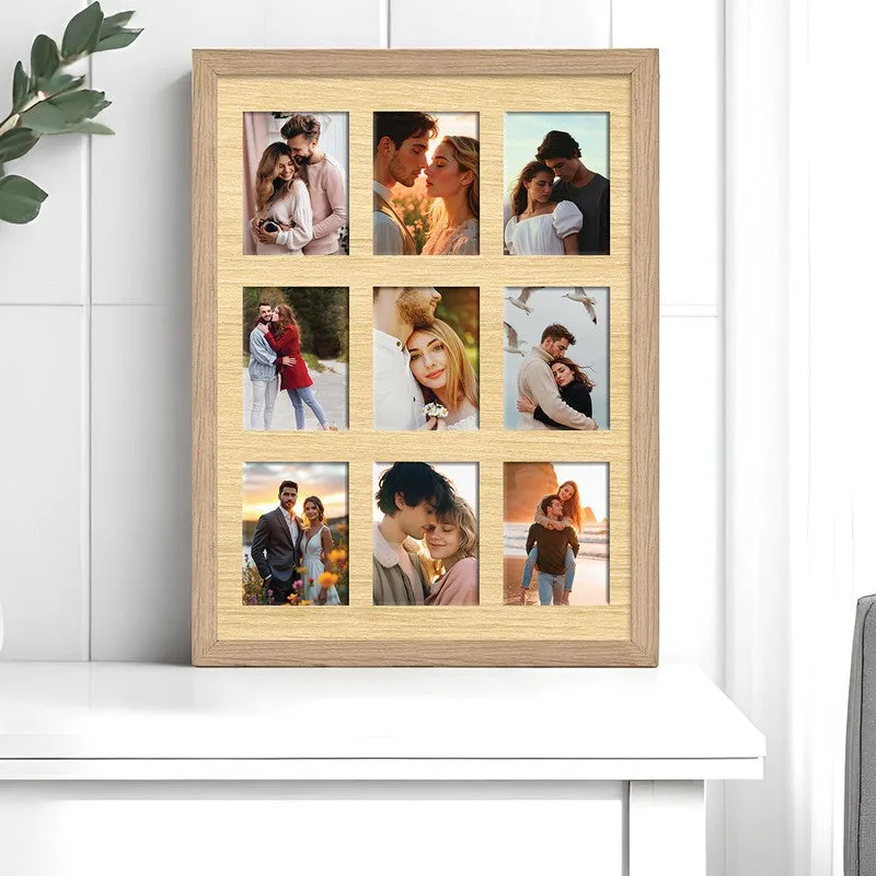 Preciora Collage Photo Frame - Beige media 1