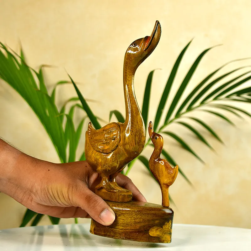 Timber Mallard Wood Showpiece media 7