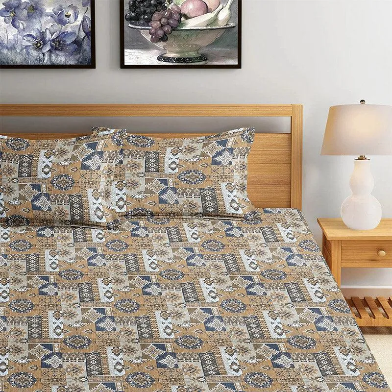 Rosho Ethnic Cotton Bedsheet - 180 TC media 5