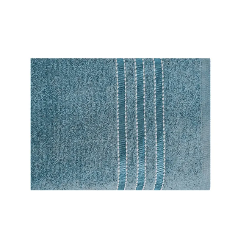 Micro Cotton LuxeDry Comfort Solid Bath Towel - Blue media 6