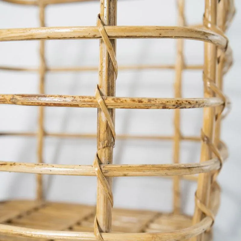 Raleigh Wicker Rattan Storage Basket media 4
