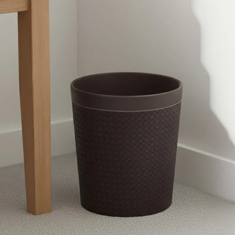 AarviDecor NeoBin Faux Leather Dustbin media 5