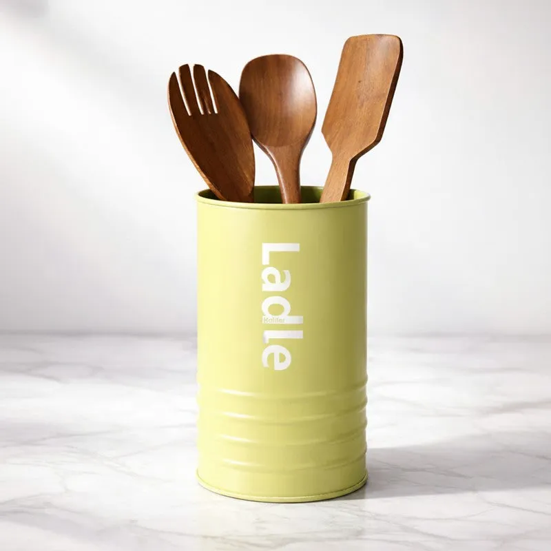 KitchenPlus Sturdy Cutlery Stand - Green media 3