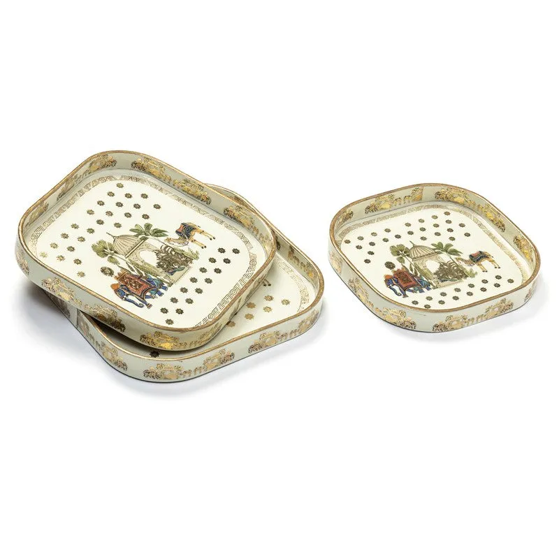 Timberline Rectangle MDF Serving Tray - Set Of Three media 5