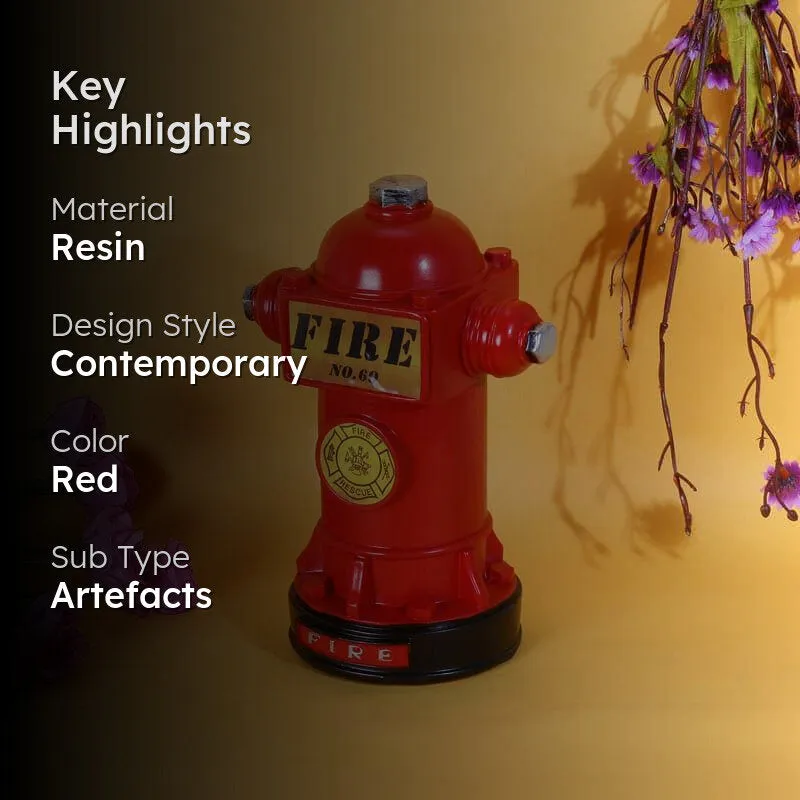 Vintage Fire Hydrant Table Accent media 2