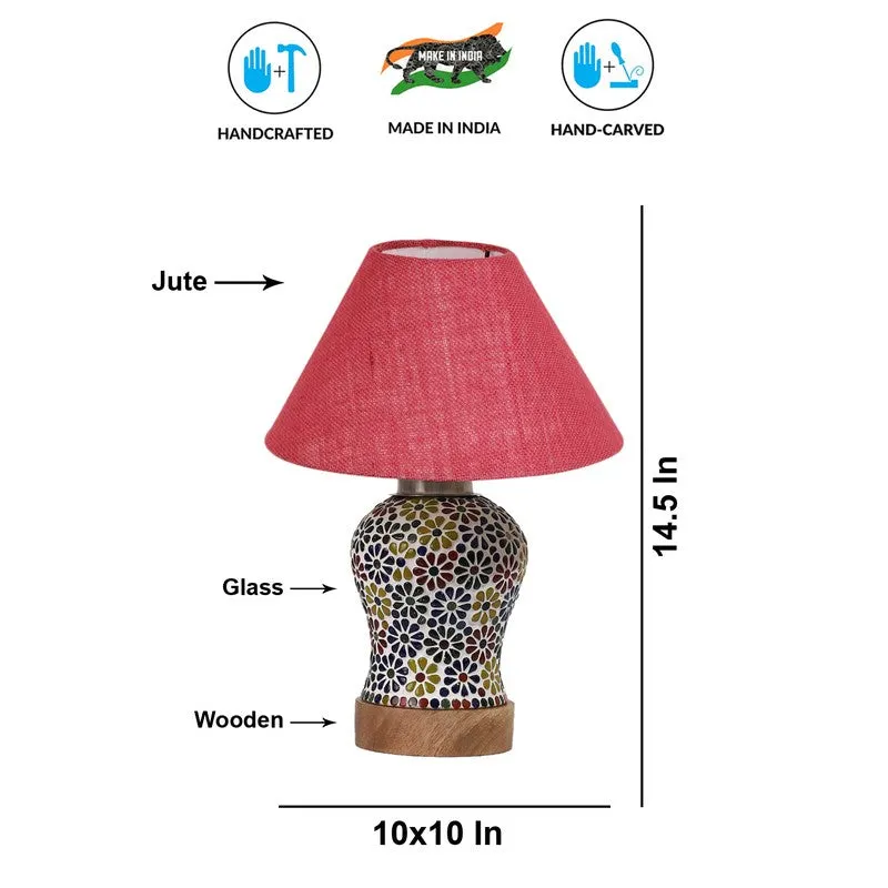 Loomelle Wooden Table Lamp - Multicolor media 9
