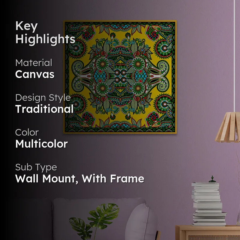 Psych Tribe Canvas Wall Art With Frame media 2
