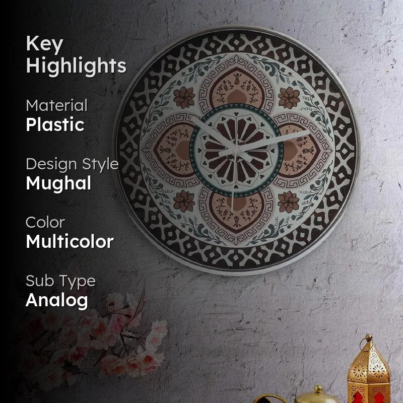 Ethnic Parade Wall Clock media 2