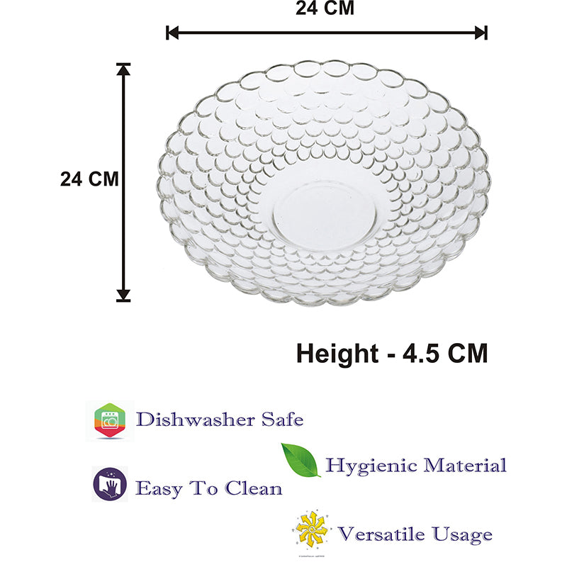Millon Decorative Glass Platter media 5