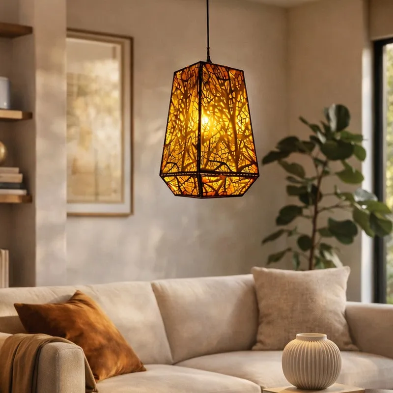 Stellar Glow Metal Ceiling Lamp media 1