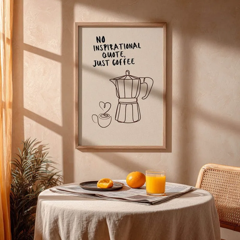 CoffeeInspo Archival Canvas Wall Art - Brown media 4