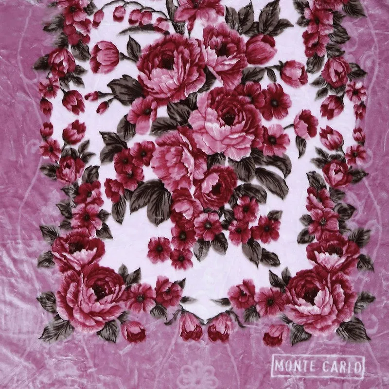 Monte Carlo Blushing Blooms Blanket - 600 GSM media 7