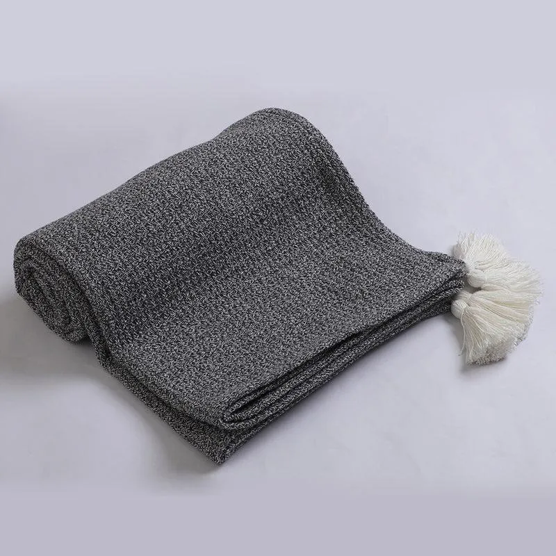 Weave Whisper Knitted Cotton Throw media 5